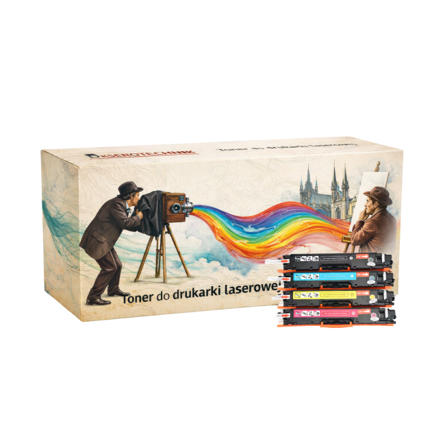 Zestaw tonerów HP 4 sztuki HP 130A CMYK
